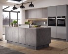 zurfiz magma steel brushed metal stainless steel and dust grey